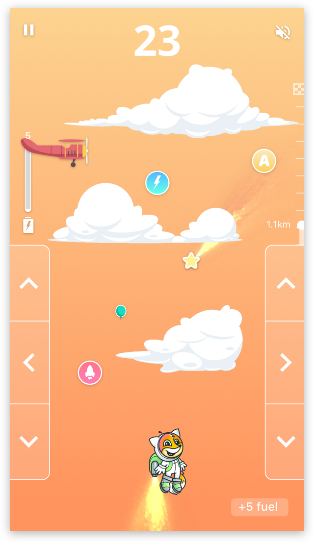 Jetpack game screenshot